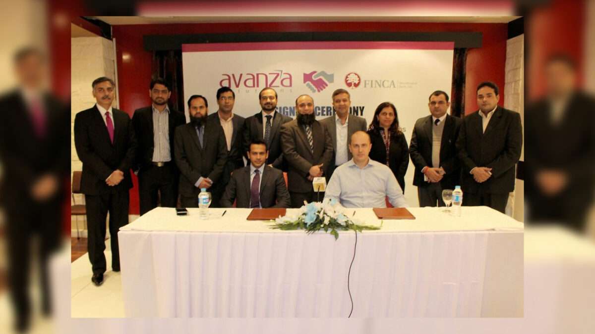 FINCA Microfinance Bank signs Avanza Solutions to bolster e-Infrastructure strategy