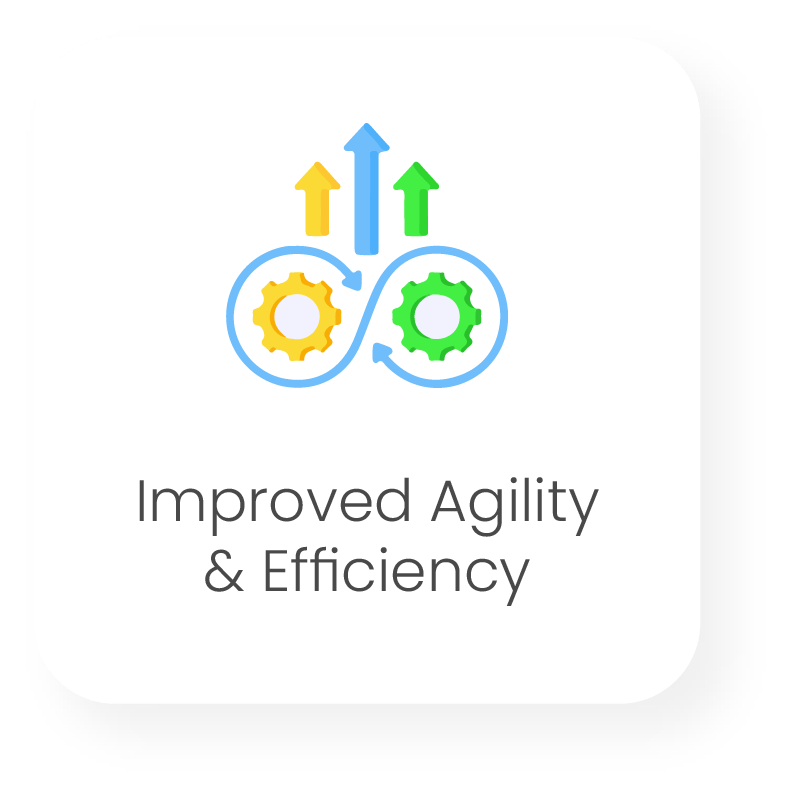 improved agility and efficiency